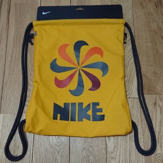 ナイキ(NIKE)のNIKE ナイキ ナップサック ヘリテージ ジムサック イエロー バックパック(その他)