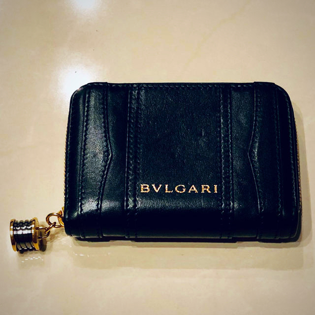 BVLGARI(ブルガリ)の★BVLGARI ブルガリ★ブラック B-zero1 ミニ財布 レディースのファッション小物(財布)の商品写真