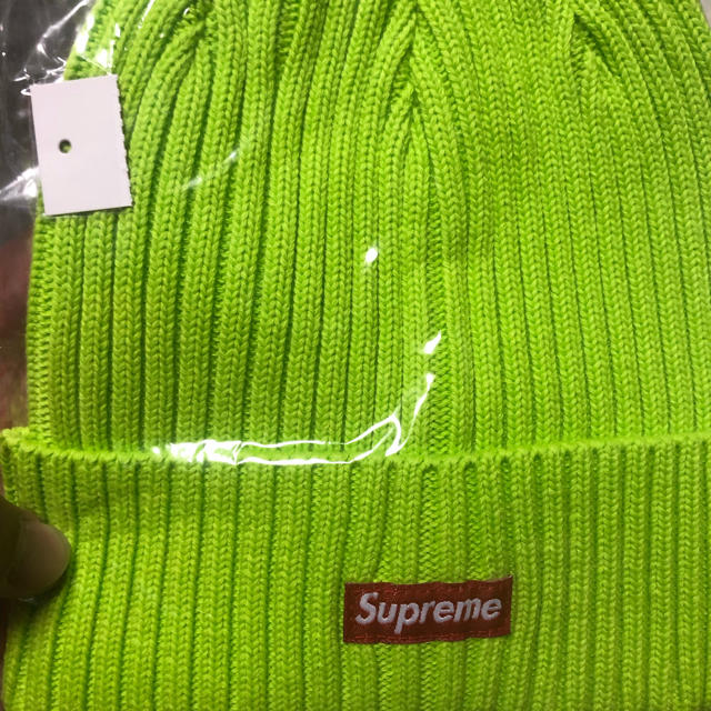 Supreme(シュプリーム)のSupreme Overdyed Beanie Lime ライム メンズの帽子(ニット帽/ビーニー)の商品写真