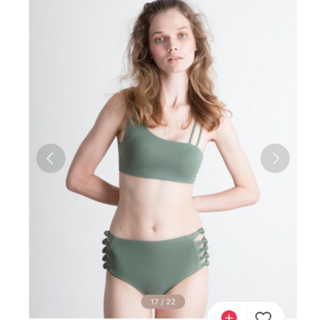 BEAUTY&YOUTH UNITED ARROWS - あいう♡Lepidos 水着 ソリッドワンショルダートップ
