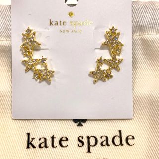 ケイトスペードニューヨーク(kate spade new york)のケイトスペード 流れ星 スター ピアス 新品(ピアス(両耳用))