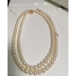 ミキモト(MIKIMOTO)の【ご専用】ミキモト インフィニティパールネックレス7-7.5mm約82cm(ネックレス)