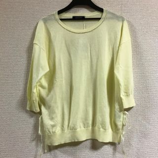 ジャスグリッティー(JUSGLITTY)の未使用♡ジャスグリッティー♡レースアップニット(ニット/セーター)