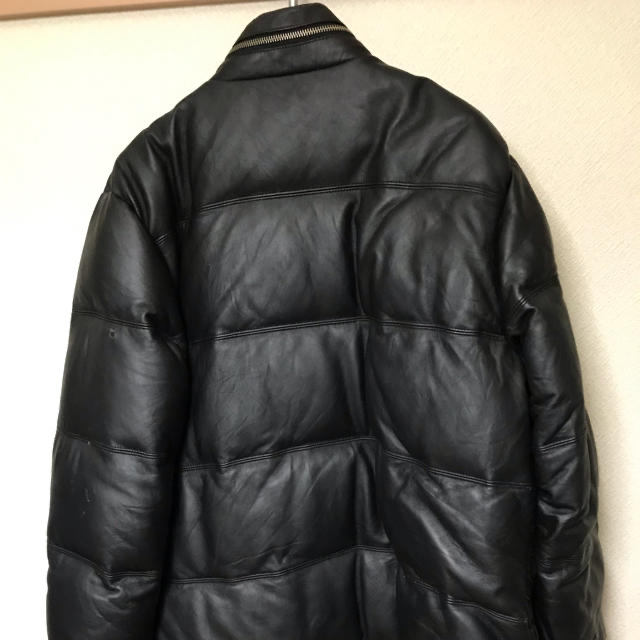Supreme Leather Down Jacket 1