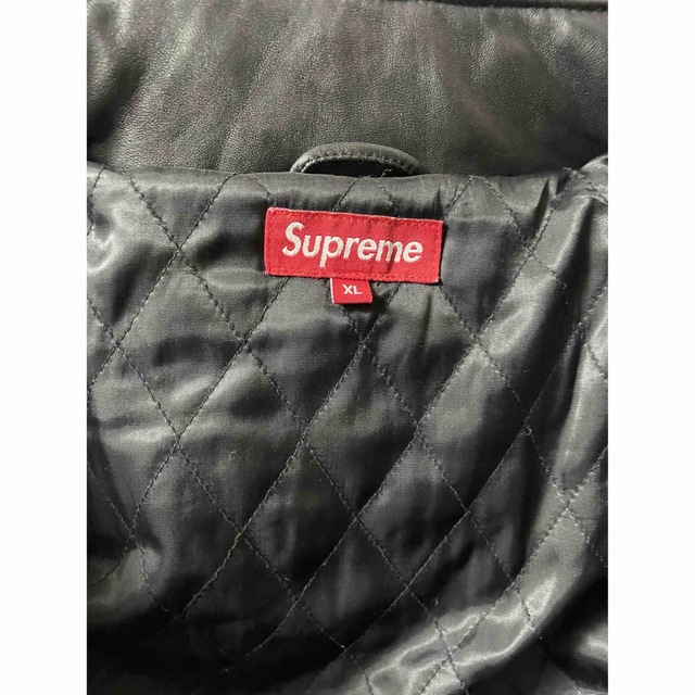 Supreme Leather Down Jacket 5