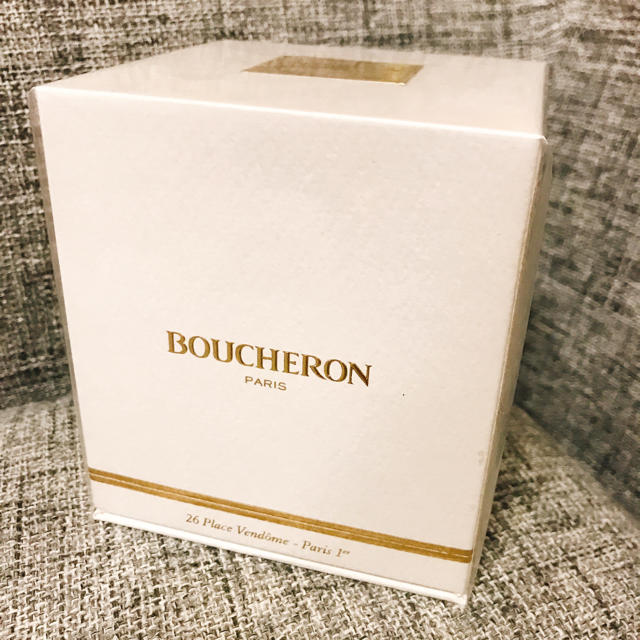 BOUCHERON(ブシュロン)のBOUCHERON ブシュロン アロマキャンドル 【非売品】【未使用】 コスメ/美容のリラクゼーション(キャンドル)の商品写真