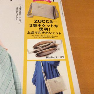 ズッカ(ZUCCa)のZUCCA 3層ポケットが便利！上品マルチポシェット(ポシェット)