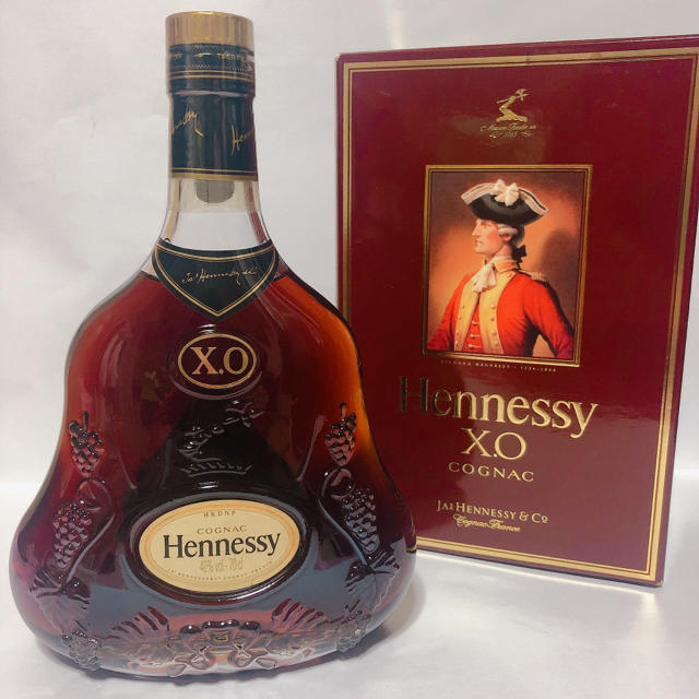 ヘネシー コニャック XO hennessy 金キャップ