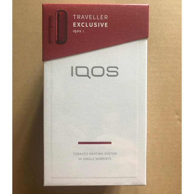 【送料無料】IQOS3 免税店限定 ラディアンレッド  新品未開封 国内版