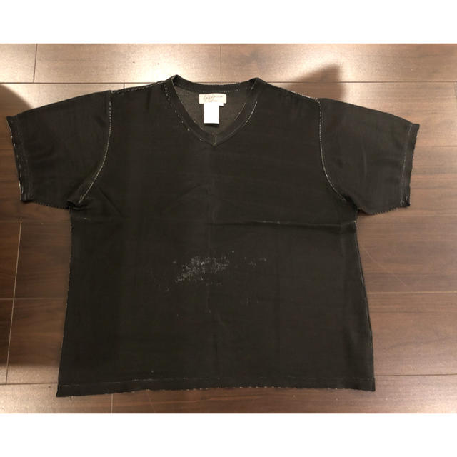 Yohji Yamamoto(ヨウジヤマモト)の美品 yohji yamamoto pour homme Mサイズ  Tシャツ メンズのトップス(Tシャツ/カットソー(半袖/袖なし))の商品写真