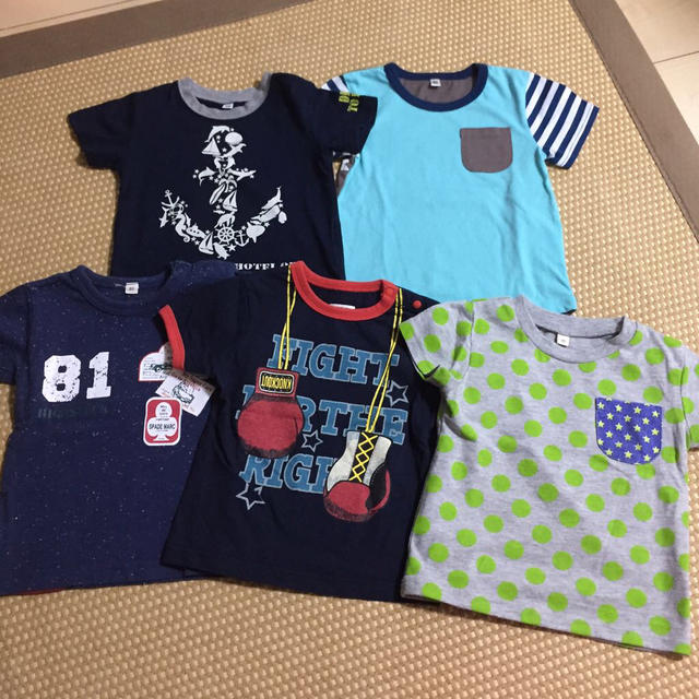 JUNK STORE(ジャンクストアー)のTシャツ set♡ キッズ/ベビー/マタニティのキッズ服男の子用(90cm~)(Tシャツ/カットソー)の商品写真