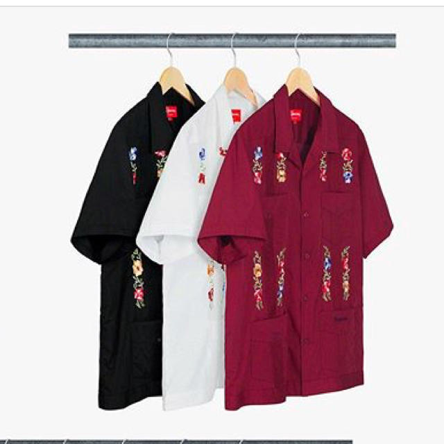 Supreme Flowers Guayabera S/S Shirt