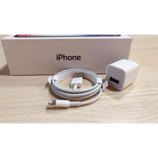 アップル(Apple)のiPhone ケーブル&アダプター 純正品(変圧器/アダプター)