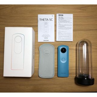 リコー(RICOH)のRICOH THETA SC リコー シータ SC 中古美品 おまけ付(その他)