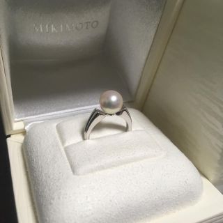 ミキモト(MIKIMOTO)の【専用】ミキモトパールイヤリング8.5mm9号pt950(リング(指輪))