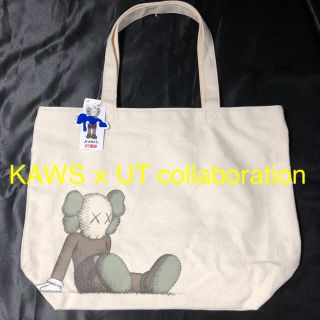 【新品未使用】KAWS × UT collaboration Tote bag(トートバッグ)