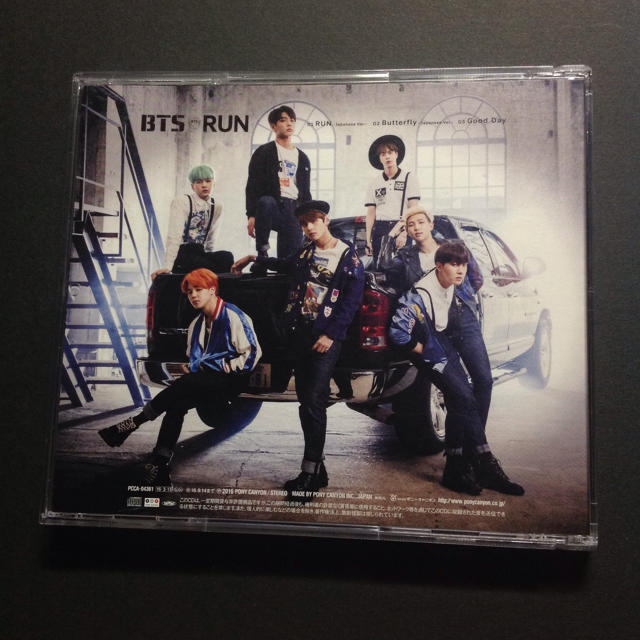 防弾少年団 RUN シングル CD BTS