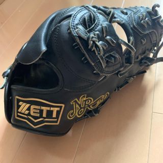 ゼット(ZETT)のZETT 硬式投手グローブ 野上亮磨実使用(グローブ)