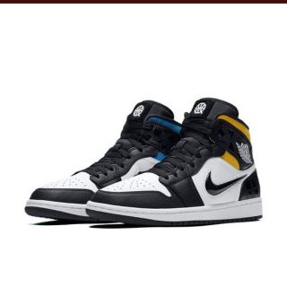 ナイキ(NIKE)のJordan 1 Mid Quai54 Nike supreme(スニーカー)