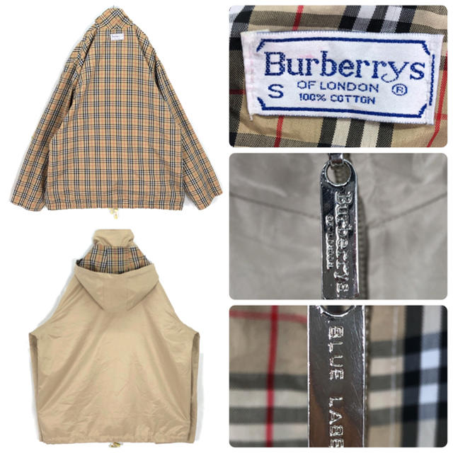 BURBERRY(バーバリー)のらむ様専用！バーバリーロンドン リバーシブル スウィングトップ 全面ノバチェック メンズのジャケット/アウター(ブルゾン)の商品写真