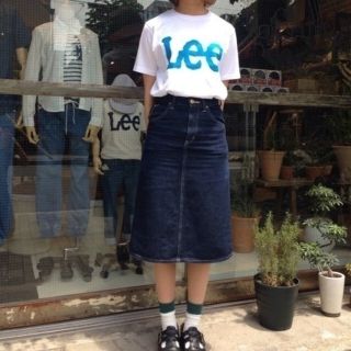 リー(Lee)の［ Lee ］ビックロゴ  ユニセックス  T-shirt カットソー(Tシャツ(半袖/袖なし))