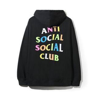 アンチ(ANTI)のASSC Rainbow Black Hoodie(パーカー)