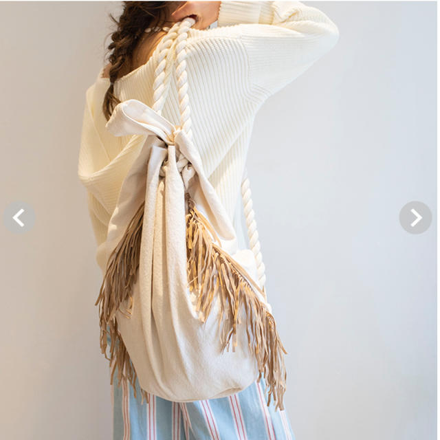 SeaRoomlynn(シールームリン)のFRINGE KNAPSACK レディースのバッグ(リュック/バックパック)の商品写真