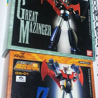 バンダイ(BANDAI)の未開封品 超合金魂 マジンガーZ＆グレートマジンガー 2体セット(その他)