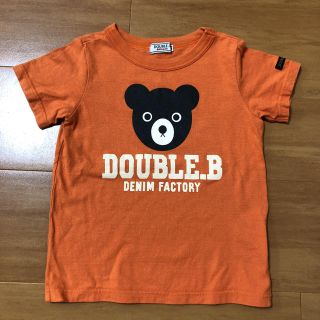 ダブルビー(DOUBLE.B)のミキハウス ダブルビー Tシャツ 半袖 100(Tシャツ/カットソー)