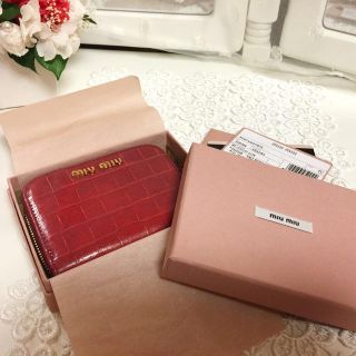 ミュウミュウ(miumiu)のmiumiu コインケース カードケース(コインケース)