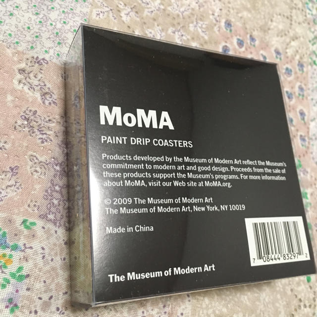 MOMA(モマ)のコースター MOMA NY 購入 インテリア/住まい/日用品のキッチン/食器(テーブル用品)の商品写真