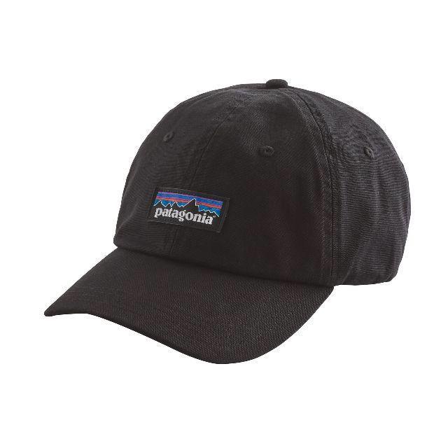 patagonia(パタゴニア)のパタゴニア　P-6 ラベル トラッド キャップ　Black BLK レディースの帽子(キャップ)の商品写真