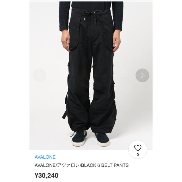 Balenciaga(バレンシアガ)のavalone 6 belt pants  メンズのパンツ(ワークパンツ/カーゴパンツ)の商品写真