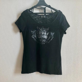 バツ(BA-TSU)のバツ Tシャツ 黒 ブラック(Tシャツ(半袖/袖なし))