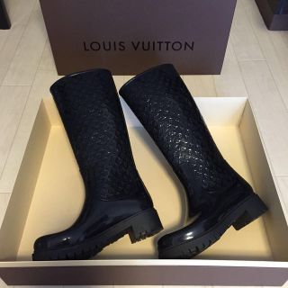 ルイヴィトン(LOUIS VUITTON)のルイ ヴィトン レインブーツ 正規品(ブーツ)