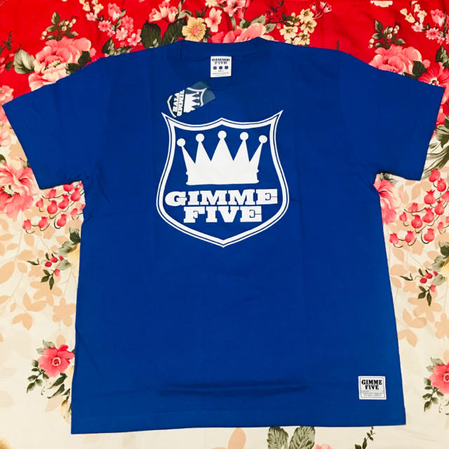 ☆Gimme Five☆ギミーファイブ☆ロゴTシャツ☆青☆REGGAEレゲエ | www ...