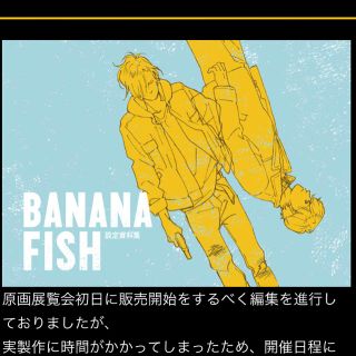 バナナフィッシュ(BANANA FISH)のBANANA FISH 設定資料収集　値下げしました(イラスト集/原画集)