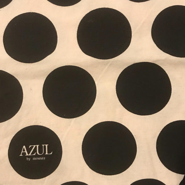 AZUL by moussy(アズールバイマウジー)の【美品】AZUL / ショッピング布バック２枚セット レディースのバッグ(ショップ袋)の商品写真