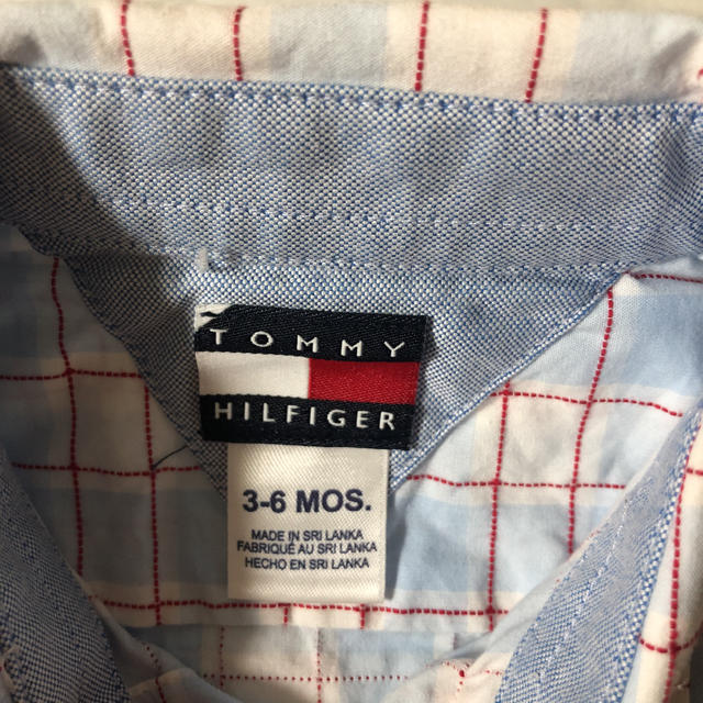 TOMMY HILFIGER(トミーヒルフィガー)の新品 Tommy hilfiger シャツ ブラウス 3-6ヶ月 キッズ/ベビー/マタニティのベビー服(~85cm)(シャツ/カットソー)の商品写真