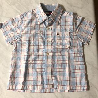 トミーヒルフィガー(TOMMY HILFIGER)の新品 Tommy hilfiger シャツ ブラウス 3-6ヶ月(シャツ/カットソー)