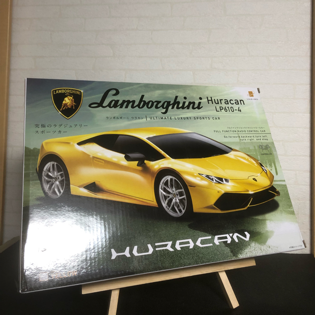 Lamborghini(ランボルギーニ)の【新品未使用】ランボルギーニ ウラカンLP610-4ラジコンカー エンタメ/ホビーのおもちゃ/ぬいぐるみ(トイラジコン)の商品写真