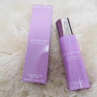 ブルガリ(BVLGARI)の再々値下　ブルガリ BVLGARI  オムニア アメジスト  ボディミルク(香水(女性用))