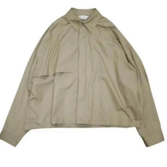 Jieda(ジエダ)のjieda trench shirt beige 1 メンズのトップス(シャツ)の商品写真
