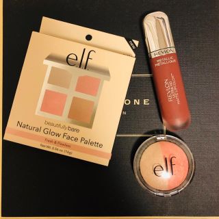 レブロン(REVLON)のelf REVLON 3点セット チーク アイシャドウ リップ(コフレ/メイクアップセット)