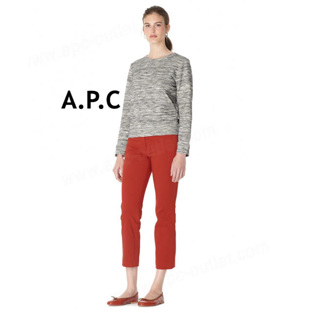 A.P.C(アーペーセー)のA.P.C アーペーセー スウェット サイズS 霜降りグレー レディースのトップス(トレーナー/スウェット)の商品写真