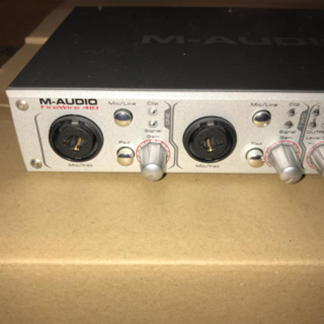 M-AUDIO FireWire 410 楽器のDTM/DAW(オーディオインターフェイス)の商品写真