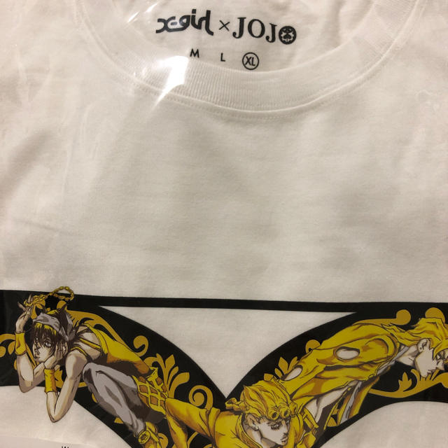 X-girl(エックスガール)のx-girl  jojo コラボ T  レディースのトップス(Tシャツ(半袖/袖なし))の商品写真