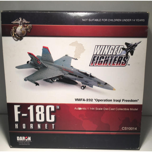 1/144 F/A-18C ホーネット VMFA-232 イラキ フリーダム