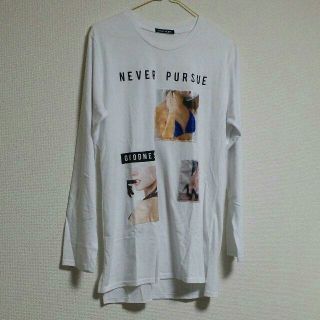 アベイル(Avail)の【86】セクシープリント ロンT L(Tシャツ/カットソー(七分/長袖))