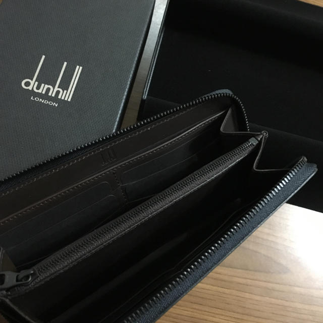 Dunhill(ダンヒル)の新品未使用 ダンヒル L2V518N ラウンドファスナー シャーシ メンズのファッション小物(長財布)の商品写真